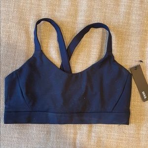 Soul Cycle Glitter Bra